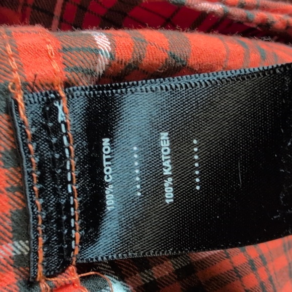 Harley Davidson Men's Heavy Twill Button Down Plaid Long Sleeve Shirt Size 3XL - Picture 7 of 9